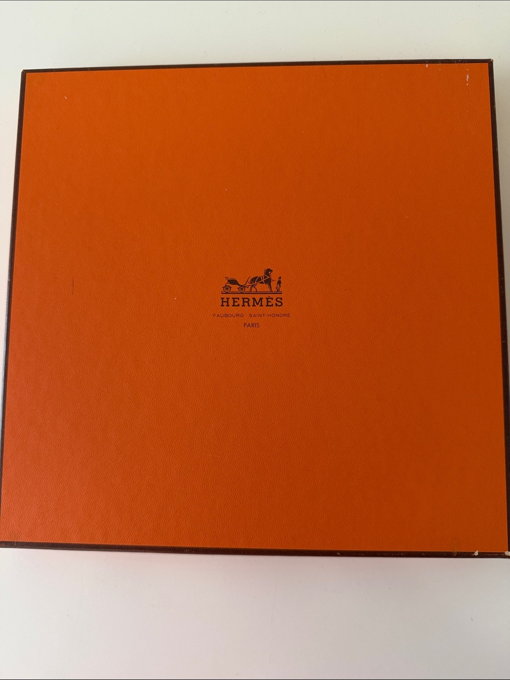 Hermes Scarf with Box - Picture 2 of 9